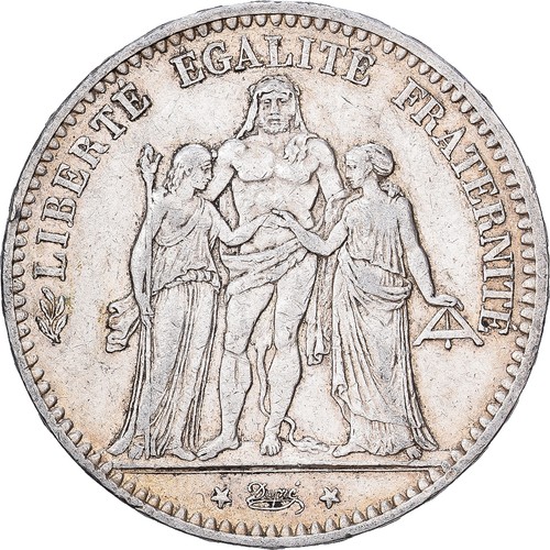 France francs hercule - 5, francs,