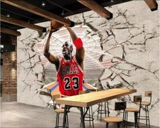 PAPIER PEINT 3D BASKET BALL    MURAL HAUTE QUALITE PLUSIEURS FINITIONS