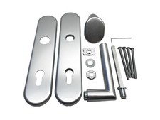 Poignée de porte Hoppe 3885844 sur panneau long 92 mm PRODUIT DE BASE