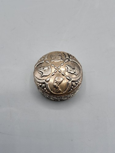 Boîte pilules argent - boîte, en