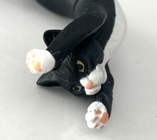 Figurine Chat Noir& Blanc