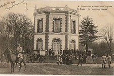 DREUX (28) chasse à courre  pavillon de chasse animation