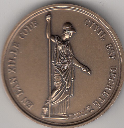 Médaille française bronze - française,