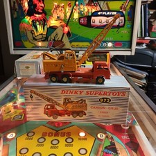 DINKY SUPERTOYS 972 CAMION GRUES COLES 20 TONNES QUASI NEUF EN BOITE D ORIGINE