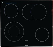 Plaque vitrocéramique Gorenje ecd634sc 595 x 520 mm pour table de cuisson