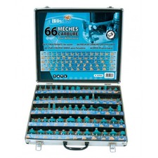 Coffret 66 mèches carbures