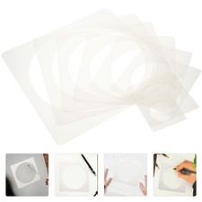  8 Pcs Drawing Templates