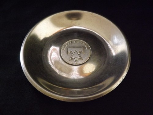 Coupelle métal argenté - ,