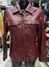 Veste Manteau Femme En Cuir