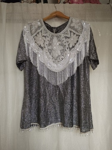 Robe travail perles - de,