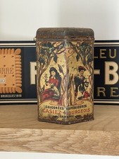 Ancienne Boite en tole lithographiée Chicorée Casiez-Bourgeois 