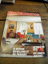  revues art et décoration n°