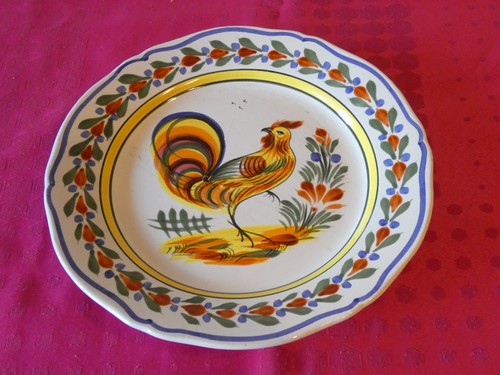 Ancienne assiette décorative - assiette,