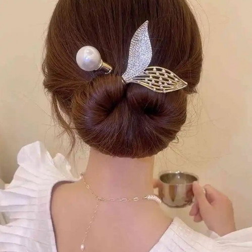 Chignon magique queue poisson