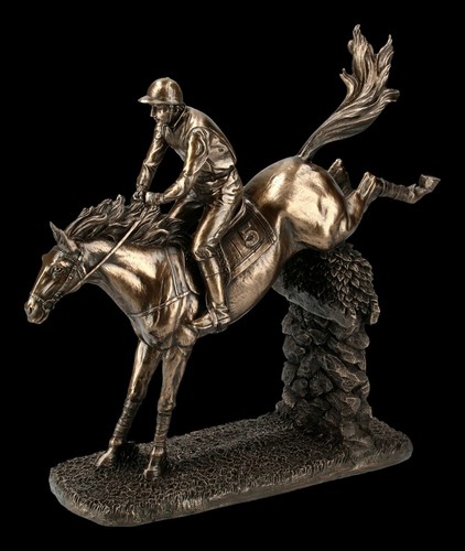 Veronese figur jockey statue - jockey,