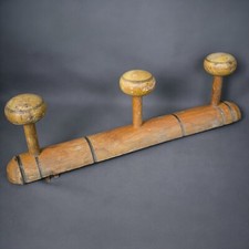 Ancien porte-manteau mural en