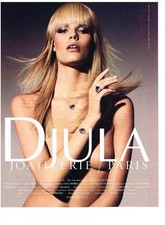 PUBLICITE ADVERTISING  2011   DJULA  joaillerie
