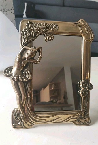 Ancien miroir table coiffeuse - ancien,