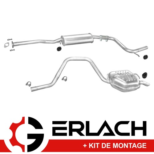 Echappement silencieux pour