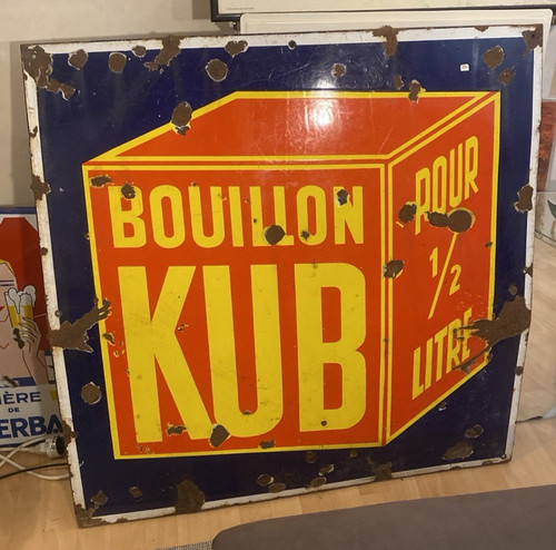 Bouillon kub plaque - kub,