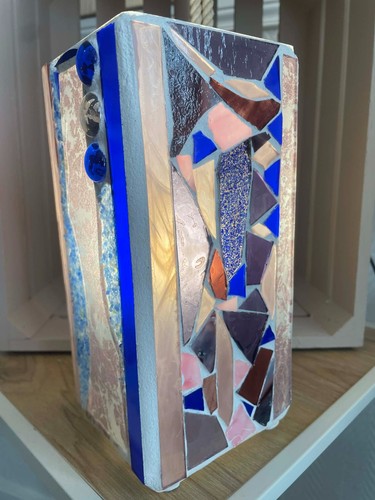 Lampe mosaïque verre - en, de