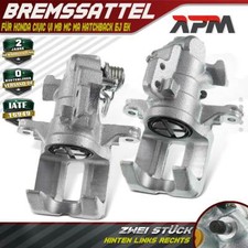 2x Étrier Arrière Gauche Droite pour Honda Civic VI MB Mc Ma Ej Ek Piston 34mm