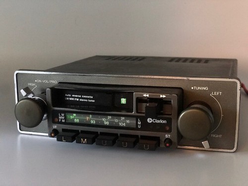 Vintage clarion pe754 car - vintage,