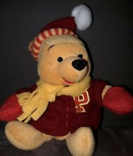 PPC/Petit Doudou Winnie l'ourson Gillet Gant Bonnet Echarpe Jaune Disney 21cm