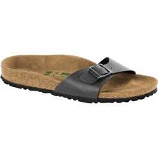 BIRKENSTOCK MADRID CHAUSSONS VEGAN PULL UP ANTHRACITE