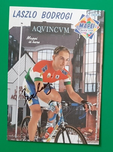 Cyclisme carte cycliste laszlo - cyclisme,