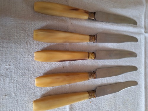 Couteaux fromage anciens - 5,
