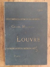 Agenda Grands Magasins du Louvre 1910