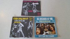 3 disques vinyles SP 45T 7" du groupe Geordie - Electric Lady - Can you do it