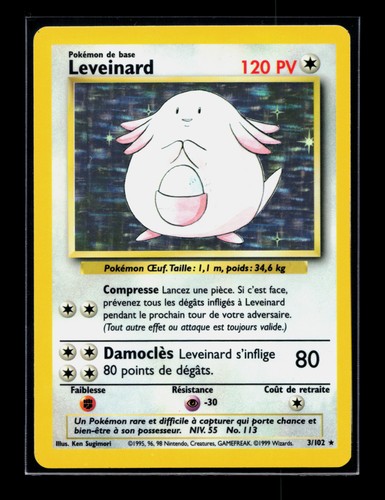Carte pokémon leveinard - carte,