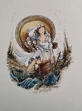 Dessin original bd - Marko