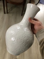 Vase porcelaine blanc de chine