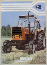 prospectus brochure tracteur Someca 570 570 dt Fiat New Holland tractor case IH