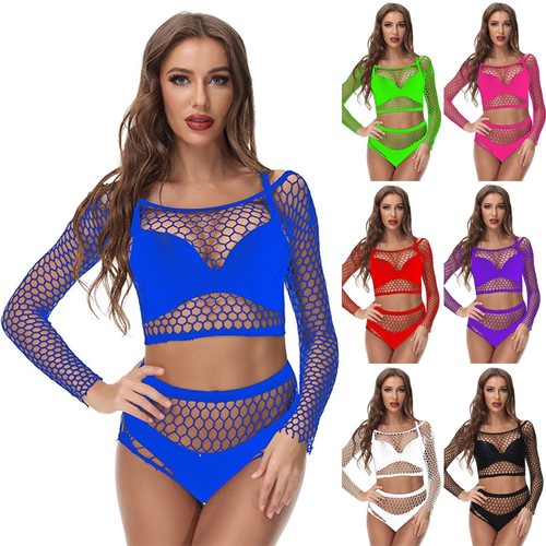 Ensemble lingerie résille