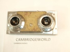 REVERE STEREO CAMERA PART LENS & SHUTTER ASSEMBLY NEW OLD PART STOCK with LENSES