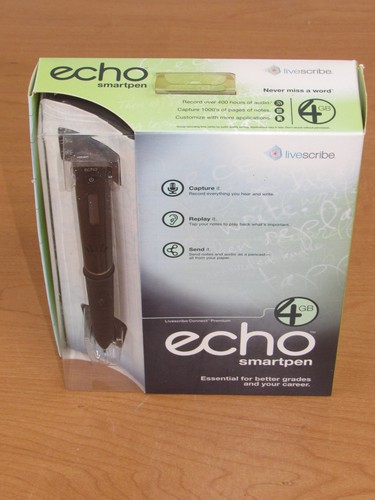 Livescribe echo smartpen 4gb - livescribe,