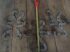 6 moustaches fer forgé