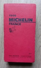 GUIDE MICHELIN.  1966 FRANCE  TRES BO N ETAT
