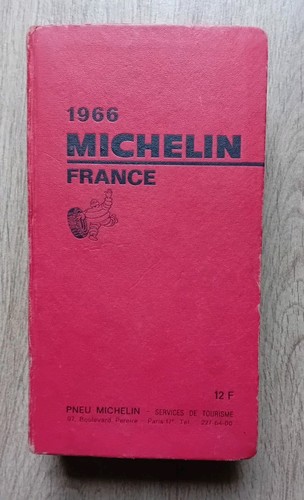 Guide michelin 1966 france - guide,