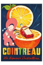 PUBLICITé COINTREAU Rf0483 - POSTER HQ 40x60cm d'une AFFICHE VINTAGE