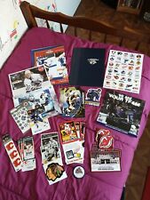Lot Objets NHL Hockey Vintage Années 2003 2004