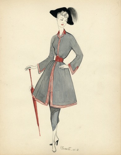 Maquette mode féminine - de, fÉminine"