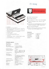 Service Manuel D'Instructions pour Philips El 3302