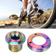 Vis Du Bras De Manivelle Alliage De Vis De Cape à Vélo De Vide Ti Pour La