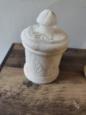 Pot En Albâtre Ancien Collection Vintage