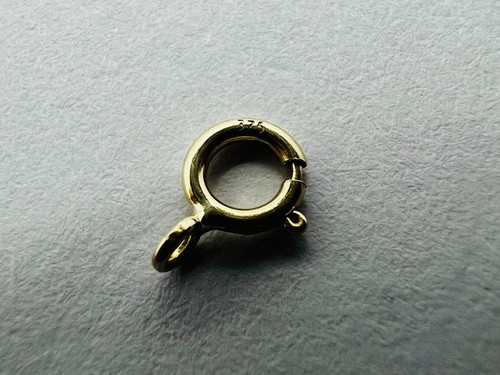 Fermoir bijoux jaune - fermoir,